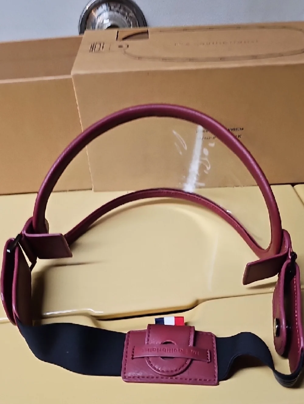 The Equilibrialist Maska Burgundy [For Use With A Biltwell Gringo S, SV]